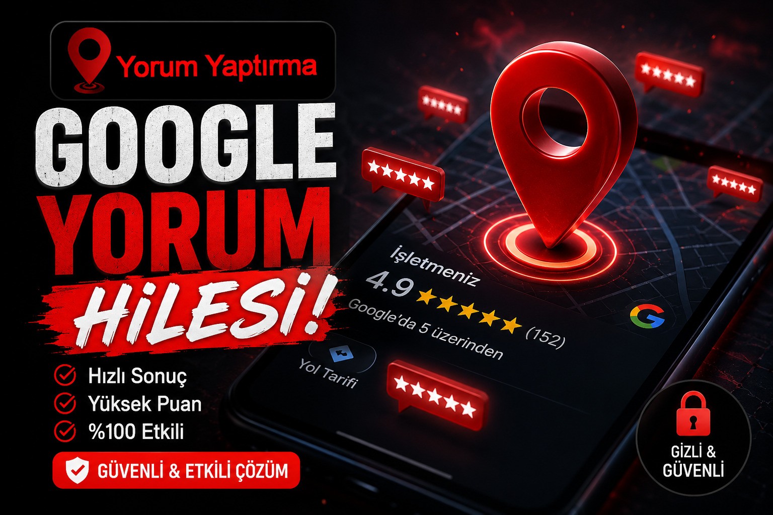 Google Yorum Hilesi